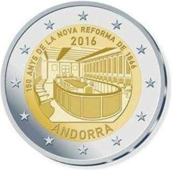 Andorra 2 Euro 2016 Hervorming BU coincard